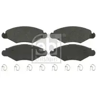 FEBI BILSTEIN 16575 Bremsbelagsatz für CITROËN, PEUGEOT