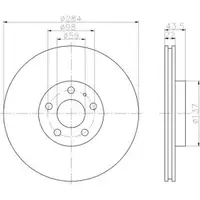 TEXTAR 92046803 Bremsscheiben 2 Stück ALFA ROMEO