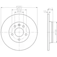 TEXTAR 92083903 Bremsscheiben 2 Stück VW