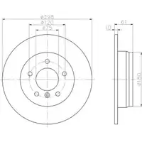 TEXTAR 92076603 Bremsscheiben 2 Stück BMW