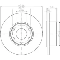 TEXTAR 93177500 Bremsscheiben 2 Stück IVECO