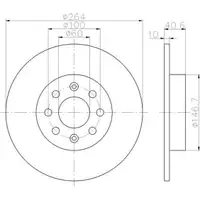 TEXTAR 92145903 Bremsscheiben 2 Stück FIAT