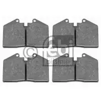 FEBI BILSTEIN 16516 Bremsbelagsatz für PORSCHE