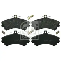 FEBI BILSTEIN 16213 Bremsbelagsatz für MITSUBISHI, SMART, VOLVO, PROTON