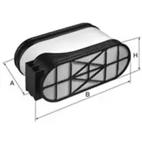 MANN-FILTER CP 25 150 Luftfilter