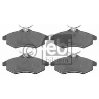 FEBI BILSTEIN 16590 Bremsbelagsatz für CITROËN