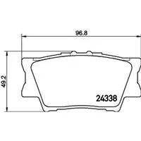 TEXTAR 2433801 PKW SBB