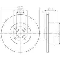 TEXTAR 92141403 Bremsscheiben 2 Stück RENAULT