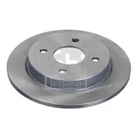 FEBI BILSTEIN 05652 Bremsscheiben 2 Stück hinten für FORD