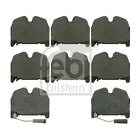 FEBI BILSTEIN 16534 Bremsbelagsatz für MERCEDES-BENZ