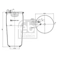 FEBI BILSTEIN 35617 Luftfederbalg