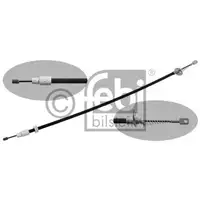 FEBI BILSTEIN 34905 Handbremsseil für MERCEDES-BENZ