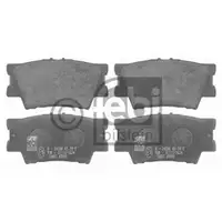 FEBI BILSTEIN 16651 Bremsbelagsatz für TOYOTA, LEXUS