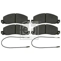 FEBI BILSTEIN 16443 Bremsbelagsatz für RENAULT, OPEL