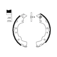 TEXTAR 91068600 PKW Bremsbacken