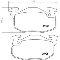 TEXTAR 2090602 PKW SBB