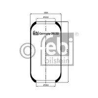 FEBI BILSTEIN 39150 Luftfederbalg für VOLVO