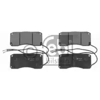 FEBI BILSTEIN 16611 Bremsbelagsatz für RENAULT