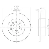 TEXTAR 92067003 Bremsscheiben 2 Stück OPEL