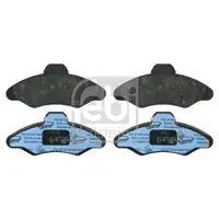 FEBI BILSTEIN 16038 Bremsbelagsatz für FORD