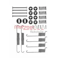 Zubehörsatz Bremsbacken Metzger 105-0715 Hinterachse