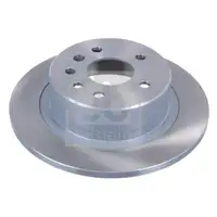 FEBI BILSTEIN 02552 Bremsscheiben 2 Stück hinten für OPEL