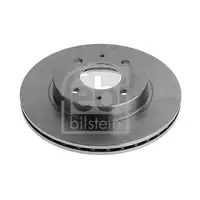 FEBI BILSTEIN 10627 Bremsscheiben 2 Stück vorn für NISSAN