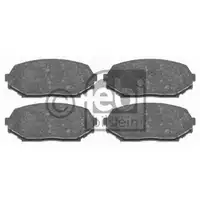FEBI BILSTEIN 16496 Bremsbelagsatz für MAZDA