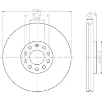 TEXTAR 92106705 Bremsscheiben 2 Stück AUDI