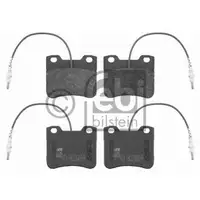 FEBI BILSTEIN 16243 Bremsbelagsatz für PEUGEOT, CITROËN