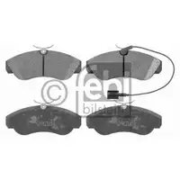 FEBI BILSTEIN 16392 Bremsbelagsatz für FIAT, PEUGEOT, CITROËN