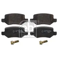 Febi Bilstein 50008933 Febi Bilstein Bremsenset Scheiben Ø258 voll Beläge hi. Me