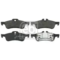 Original Febi Bilstein Bremsenset Scheiben 259 mm Bremsbeläge Warnkontakt hinten