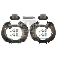 FEBI BILSTEIN 37548 Bremsbackensatz für CITROËN, PEUGEOT