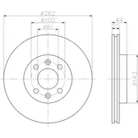 TEXTAR 92064803 Bremsscheiben 2 Stück RENAULT