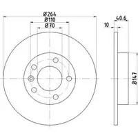 TEXTAR 92186403 Bremsscheiben 2 Stück hinten OPEL