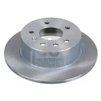 FEBI BILSTEIN 04850 Bremsscheiben 2 Stück hinten für OPEL