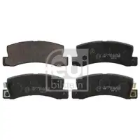 FEBI BILSTEIN 16743 Bremsbelagsatz für TOYOTA, LEXUS