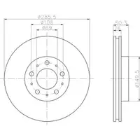 TEXTAR 92100503 Bremsscheiben 2 Stück VOLVO
