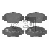 FEBI BILSTEIN 16269 Bremsbelagsatz für NISSAN