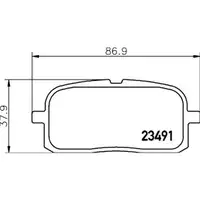 TEXTAR 2349101 PKW SBB