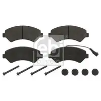 FEBI BILSTEIN 16840 Bremsbelagsatz für CITROËN, FIAT, PEUGEOT