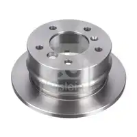 FEBI BILSTEIN 09102 Bremsscheiben 2 Stück hinten für MERCEDES-BENZ