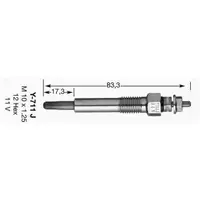 Glühkerze Ngk 4467 D-power für Isuzu