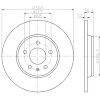 Textar Bremsenset Bremsscheiben Ø300 voll Bremsbeläge hinten Audi A6 A7