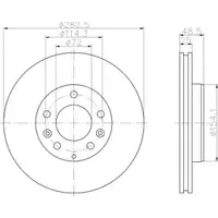 TEXTAR 92125503 Bremsscheiben 2 Stück MAZDA