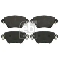 Febi Bilstein Bremsenset Scheiben 280 mm voll Bremsbeläge hinten Mondeo III