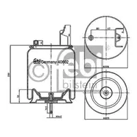 FEBI BILSTEIN 40602 Luftfederbalg