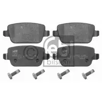 FEBI BILSTEIN 16642 Bremsbelagsatz für FORD, VOLVO, LAND