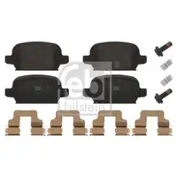 FEBI BILSTEIN 16626 Bremsbelagsatz für OPEL